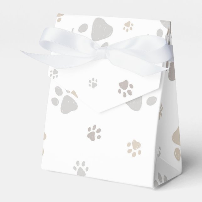 Caja Para Regalos Mon Toutou French Dog Birthday Party Napkins (Front Side)