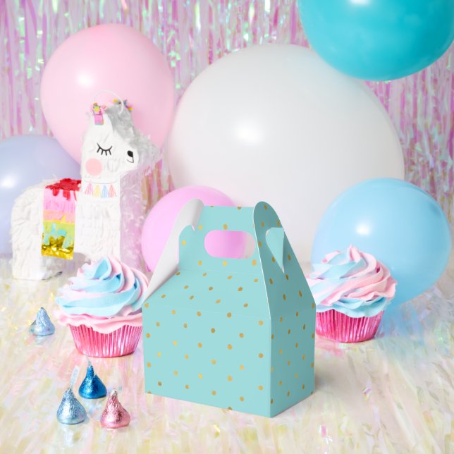Caja Para Regalos Moneda de Aqua (Fiesta)