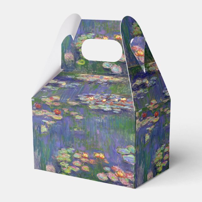 Caja Para Regalos Monet Water Lilies Masterpiece Pintura (Front Side)