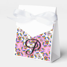 Caja Para Regalos Monograma de Orgullo Mandala Arcoíris - Geométrico