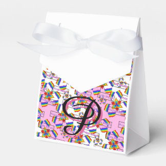 Caja Para Regalos Monograma de Orgullo Mandala Arcoíris - Geométrico
