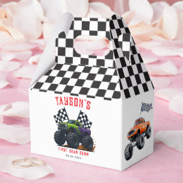Caja Para Regalos Monster Trucks 1st Birthday Party 