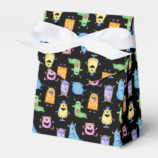 Caja Para Regalos Monstruos adorables (Front Side)