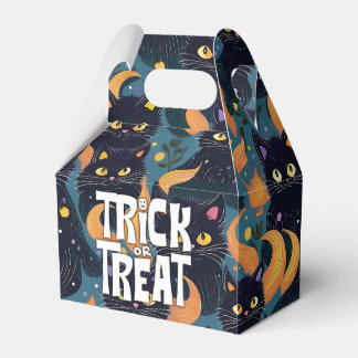 Caja Para Regalos Monstruos de Halloween
