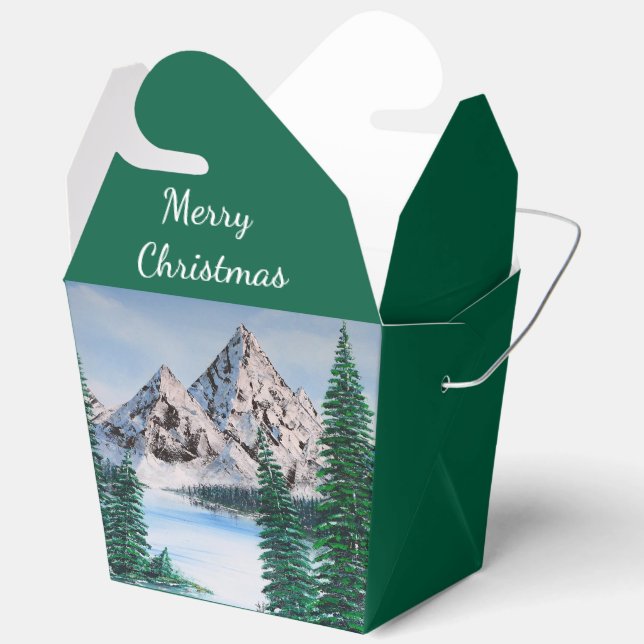 Caja Para Regalos Montaña fría (Abierto)