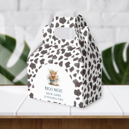 Caja Para Regalos Moo Moo Soy dos Chicas de la granja de impresión d