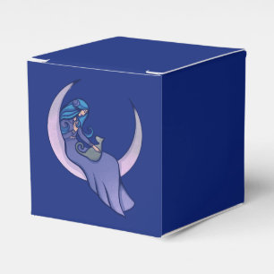 Caja Para Regalos Moon Witch MoonChild Pagan Wicca Art