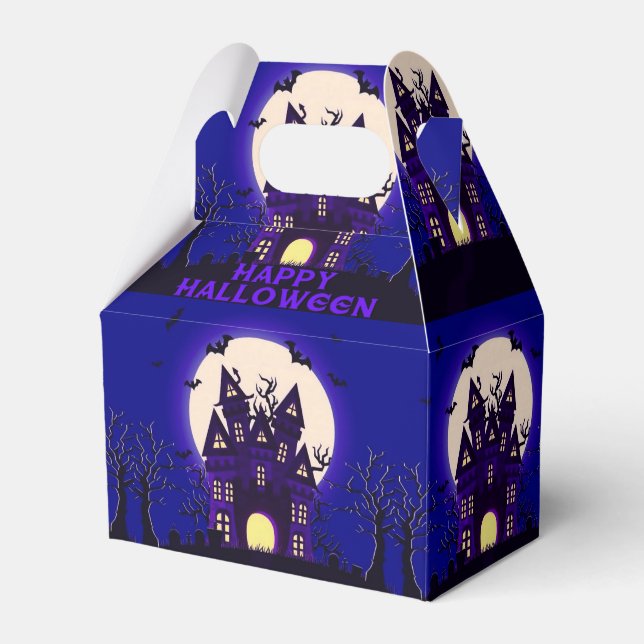 Caja Para Regalos Moonlight Hauned Mansion Gable (Front Side)