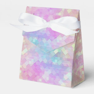 Caja Para Regalos mosaico de destellos holográficos :