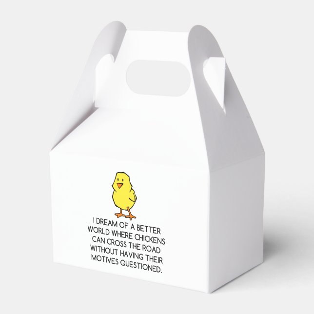 CAJA PARA REGALOS MOTIVOS DE CHICKEN (Front Side)
