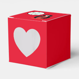 Caja Para Regalos Ms Penguin Bandera Albanesa Conversaciones