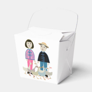 Caja Para Regalos Muchacho y chica de China