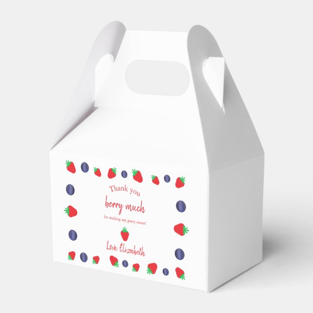 Caja Para Regalos Muchas gracias, muchas gracias (Front Side)