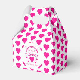 Caja Para Regalos Mucho amor Baby Shower