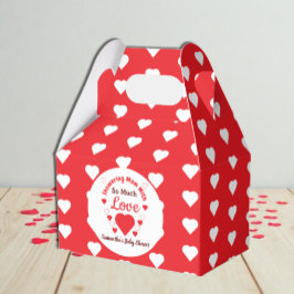 Caja Para Regalos Mucho amor Baby Shower