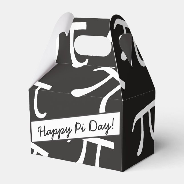 Caja Para Regalos Muchos Pi - Matemáticas - Suministros de Fiestas d (Front Side)
