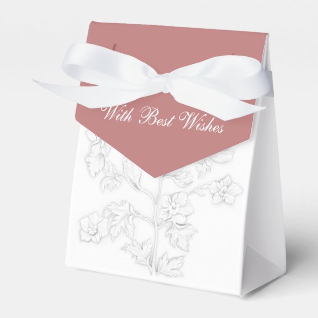 Caja Para Regalos Mughal Design on a Favor Box (Front Side)