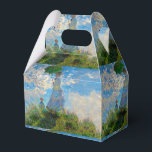 Caja Para Regalos Mujer Monet Paraguas Impresionismo<br><div class="desc">La obra maestra del impresionismo de Claude Monet - Mujer con un Paraguas fue pintada por el impresionista francés Claude Monet en 1875. Muestra a una mujer con un paraguas y un niño pequeño, que es Madame Monet y su hijo. Esta pintura impresionista es una de las famosas pinturas de...</div>