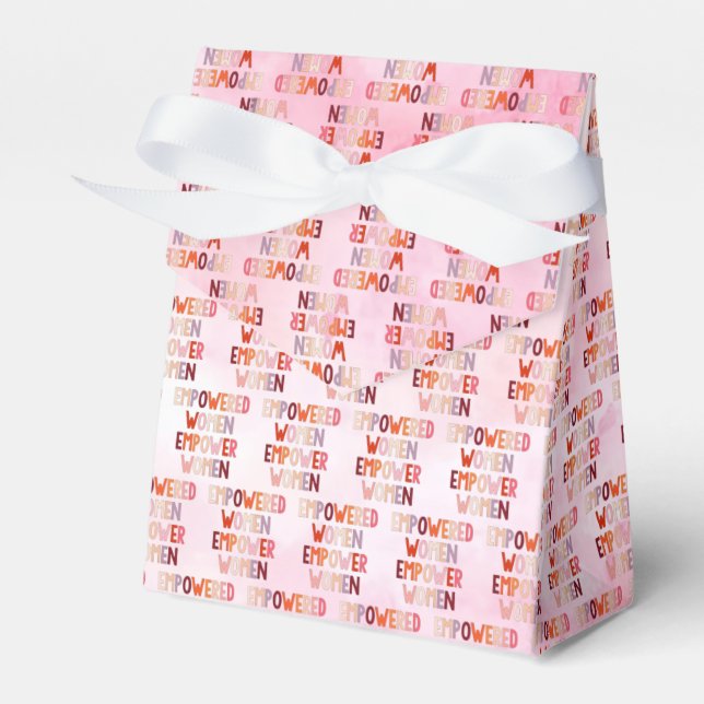 Caja Para Regalos Mujeres Empoderadas Empoderan a Mujeres (Front Side)
