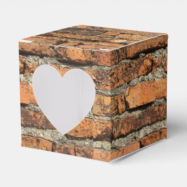 Caja Para Regalos Muro de ladrillo antiguo (Anverso)