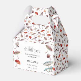 Caja Para Regalos Mushroom Forest Baby Shower