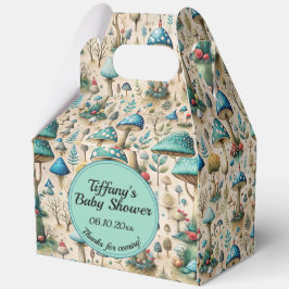 Caja Para Regalos Mushrooms Fairyland Baby Shower