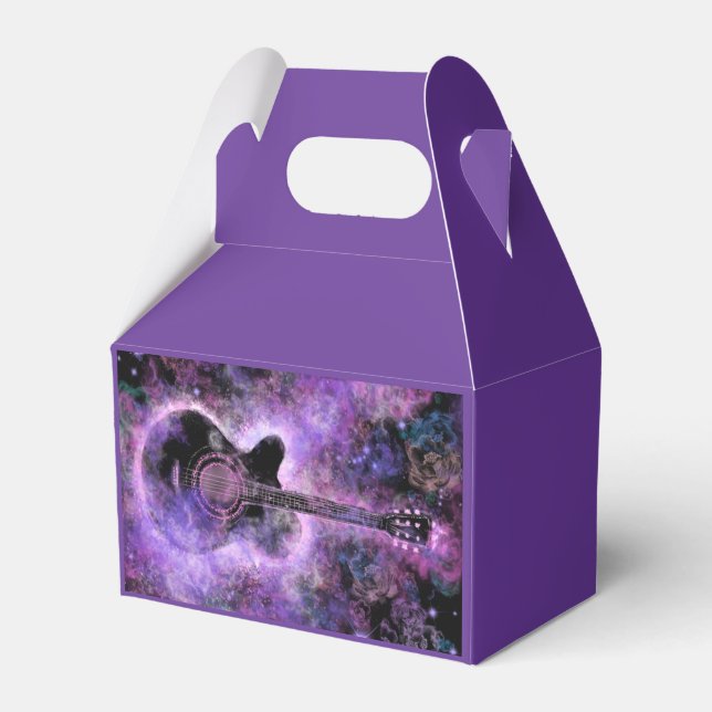 Caja Para Regalos Música de guitarra romántica - magia (Front Side)