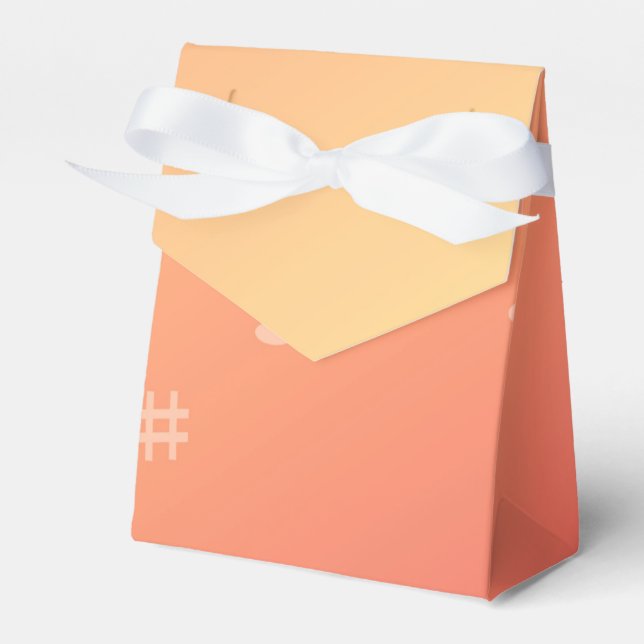 Caja Para Regalos Música Peach (Front Side)