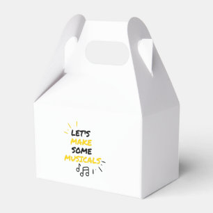 Caja Para Regalos Musicales y teatro de Broadway