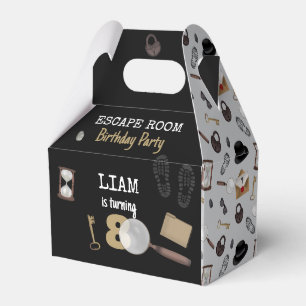 Caja Para Regalos Mystery Kids Secret Agent Spy Detective Cumpleaños