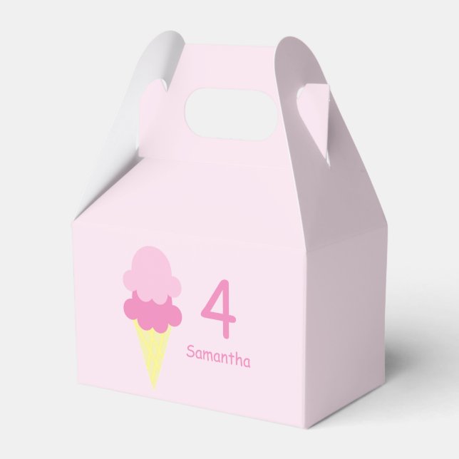Caja Para Regalos Nacimiento de helados (Front Side)