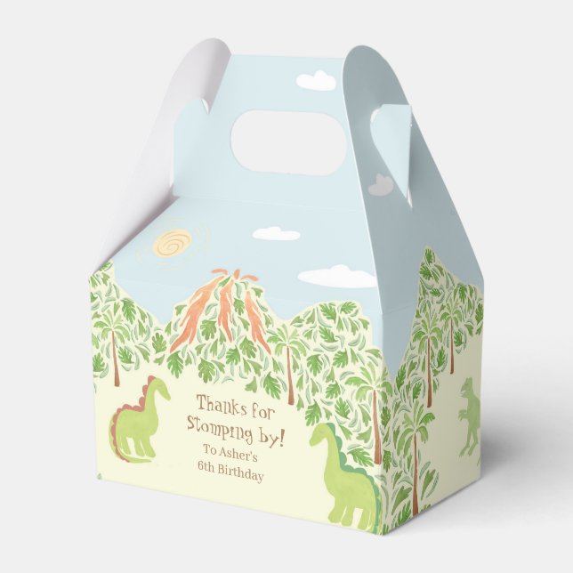 Caja Para Regalos ¡Nacimiento Dino-Mite! (Front Side)