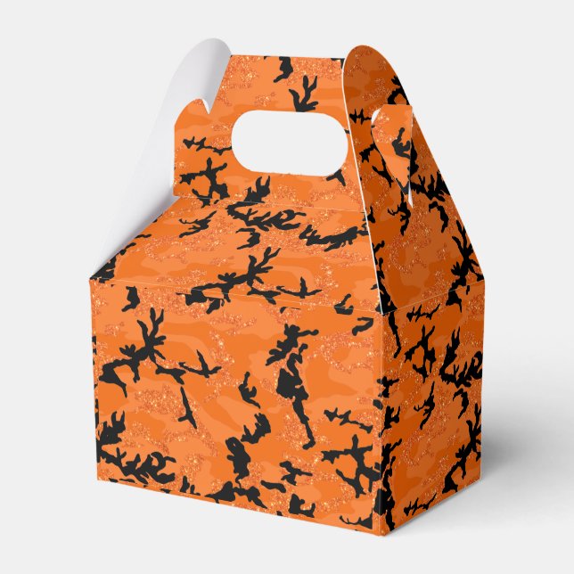 Caja Para Regalos NARANJA HOC Purpurina Halloween Edition Camo (Front Side)