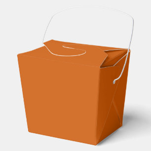 Caja Para Regalos Naranja quemado
