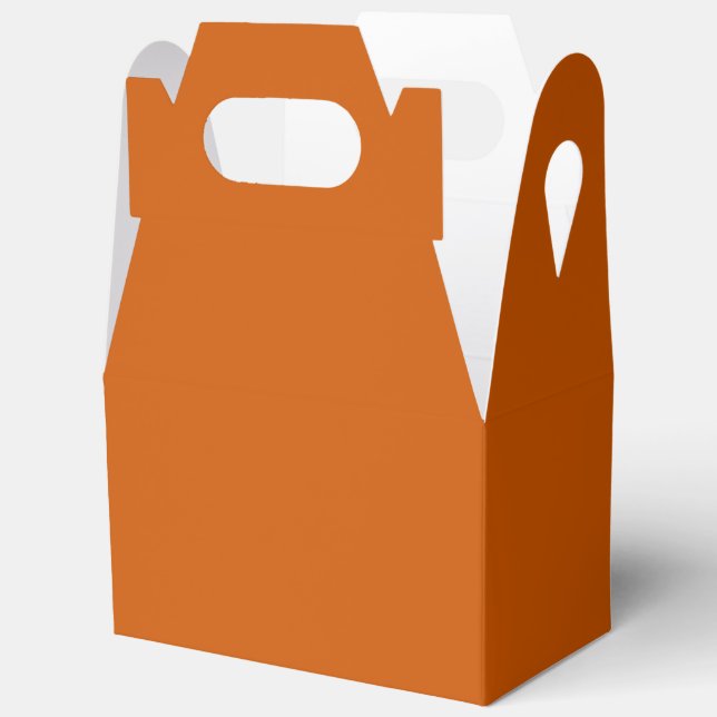 Caja Para Regalos Naranja quemado (Abierto)