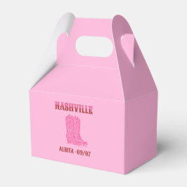 Caja Para Regalos nash nash pink cowgirl boots