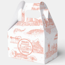 Nashville Toile Despedida de Soltera Rosa Coral so