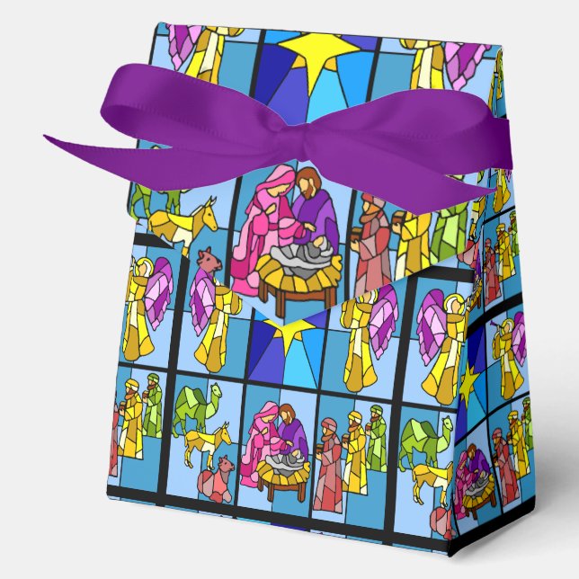 Caja Para Regalos Nativity (Anverso)