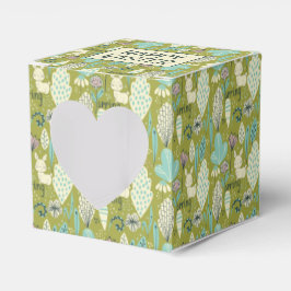 Caja Para Regalos Naturaleza del conejo de primavera