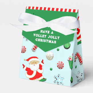 Caja Para Regalos Navidad de voleibol