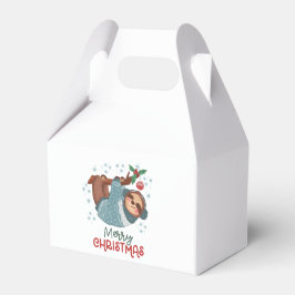 Caja Para Regalos Navidad Perezoso Perezoso
