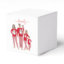 Navidad personalizada para familia con dos fotos e
