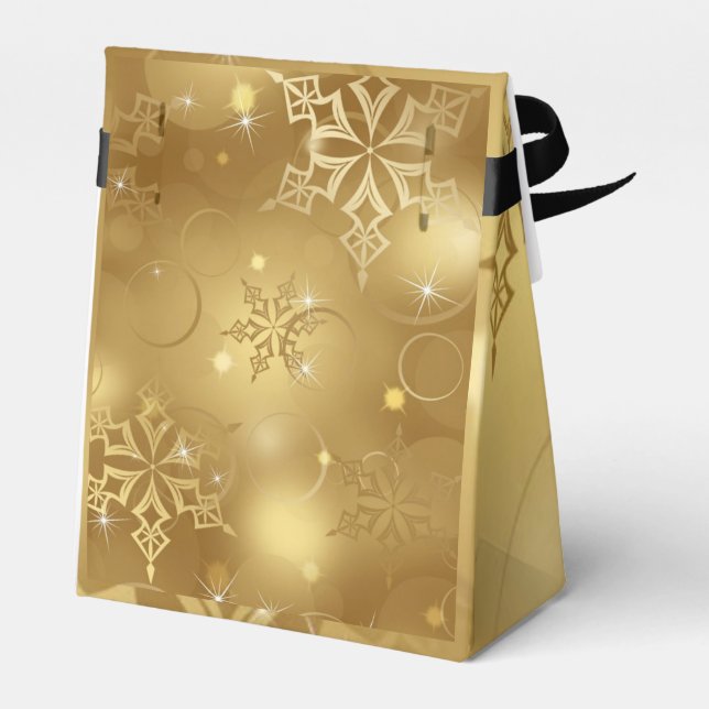 Caja Para Regalos Navidades (Reverso)