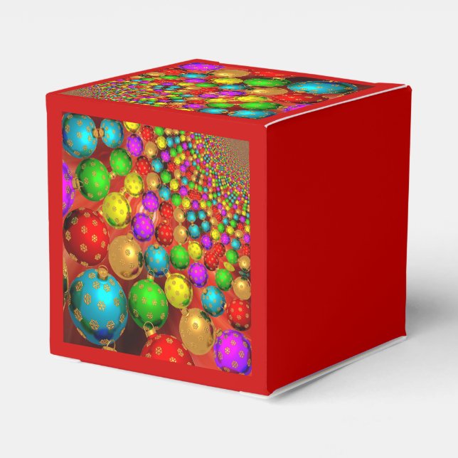 Caja Para Regalos Navidades 012 (Reverso Costado)