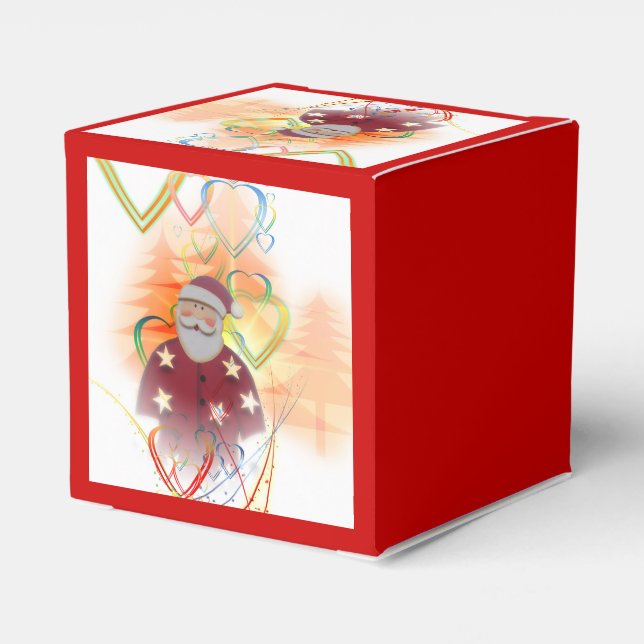 Caja Para Regalos Navidades 013 (Reverso Costado)