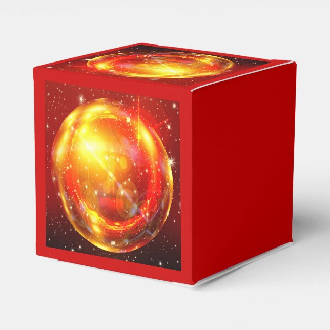 Caja Para Regalos Navidades 034 (Reverso Costado)