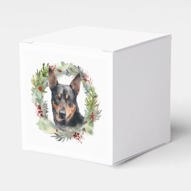 Caja Para Regalos Navidades australianos de Kelpie escribieron un po (Costado Anverso)
