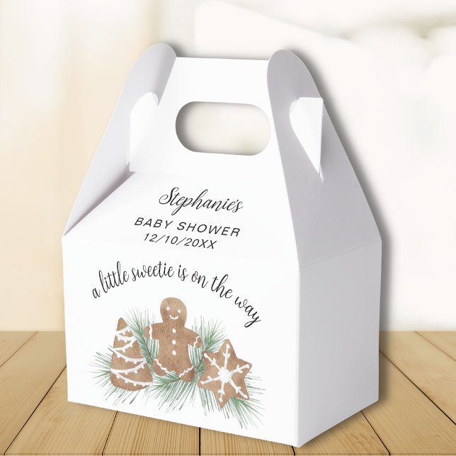 Caja Para Regalos Navidades Cookie Baby Shower (Subido por el creador)