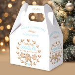 Caja Para Regalos Navidades Cute Gingerbread Intercambio de cookies<br><div class="desc">Cute Navidades de Gingerbread Cookies Intercambio Favor Box. Personalice fácilmente esta caja de Navidades con su propio texto. Artículos coincidentes como delantales,  pegatinas,  etc. y también hay más colores disponibles en mi tienda - Kate Eden Art.</div>