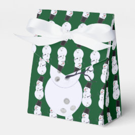 Caja Para Regalos Navidades de Bowling Ball Snowman